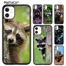MaiYaCa-funda de teléfono Kawaii Baby Raccoons, carcasa para iPhone SE 6s 7 8 plus X XR XS 11 12 13 pro max Samsung Galaxy S9 S10 2024 - compra barato