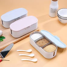 Kitchen Spice Jar Seasoning Storage Box Container Sugar Can with Spoons Condiment Box Kit Kitchen Tools for Spice Sugar Salt 2024 - buy cheap