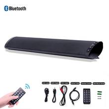 TV Sound Bar Speaker with Wired Digital Optical Audio RCA AUX USB TF Card Input with Remote Bass Stereo Surround Voice 2024 - buy cheap
