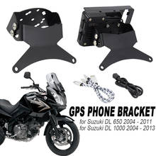 Soporte para motocicleta SUZUKI v-strom 1000 DL 1000 Vstrom, montaje para teléfono inteligente, navegación GPS, 2004-2013 2012 2011 2024 - compra barato