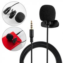 3.5mm Mini Microphone Record Studio Capacitive Condenser Mic Microphone Clip for PC Computers Mobile Phone Desktop Notebook 2024 - buy cheap