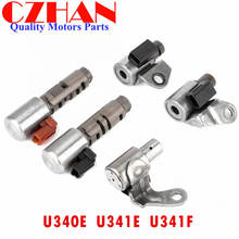 Válvula solenoide de transmissão u340e u341e u341f, kit (5 peças) para lexus 1999-up, toyota corolla s 1,8l zre142l nze121 trajz-fe 2024 - compre barato