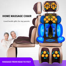 Hot Fullly Automatic Multifunctional Massage Chair Household Electric Body Massage Kneading Back Waist Cushion Cervical Vertebra 2024 - buy cheap