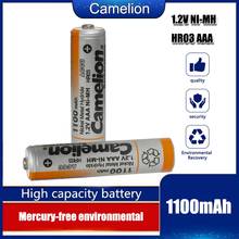 Аккумуляторная батарея Camelion 1100 мАч 1,2 в AAA NiMH Ni-MH, низкий саморазряд, высокая емкость 2024 - купить недорого
