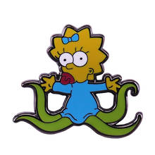 Broche maggie alien inspirado pela casa de horror ix 2024 - compre barato