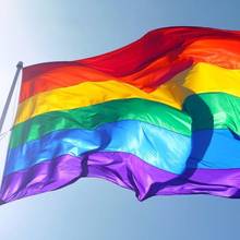 Bandeira do arco-íris 90*150cm, bandeiras do orgulho gay lgbt, bandeiras do arco-íris, pulseiras do orgulho gay, eua, 2 peças 2024 - compre barato