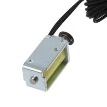 Micro mini válvulas solenóide para eletroímã aberto quadro dc 12v tipo push-pull magnético atacado 2024 - compre barato