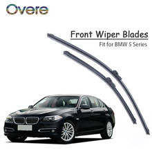 Overe 1Set Rubber Car Front Wiper Blade Kit For BMW 5 Series G30 E60 F10 F11 F07 E39 Vehicle Original Windshield Accessories 2024 - buy cheap