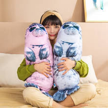 New Huggable Soft Sea Lion Dolphin Plush Toys Simulation Sea World Animal Sleeping Pillow Stuffed Doll Kids Birthday Gifts 2024 - buy cheap