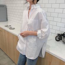 Fy1157 2020 spring summer autumn new women fashion casual ladies work Blouse woman overshirt female OL casual tops shirt 2024 - buy cheap