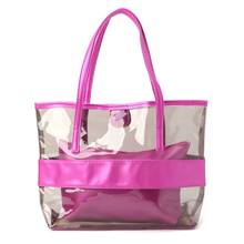 Прозрачные женские сумки для покупок, прозрачная пляжная сумка-тоут, Наплечная Сумка 20CA 2024 - купить недорого