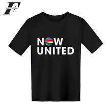 Camiseta da now united-best álbum, manga curta, camiseta engraçada, unissex, estilo harajuku, 2020 algodão, masculina e feminina 2024 - compre barato