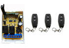 Interruptor de controle remoto sem fio, 2 canais, transmissor e receptor, relé 315/433 mhz, 12v, dc24v - compare preços