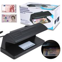 UV Light Practical Counterfeit Bill Currency Fake Money Detector Checker EU Plug Black Color 183x82x90 mm Forged Money Tester 2024 - buy cheap