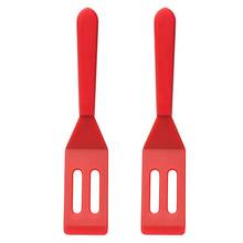 Utensilio de silicona antiadherente para hornear, espátula para carne, herramienta de cocina, Mini espátula para hornear galletas, 2 uds. 2024 - compra barato