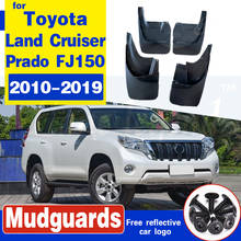 Guardabarros de coche para Toyota LAND CRUISER PRADO FJ150 2010-2019, accesorios para salpicaduras, 2015, 2016 2024 - compra barato