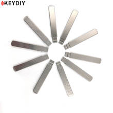 KEYDIY  Metal Blank Uncut Flip KD/VVDI/JMD Remote VA2 HU83 SX9 Key Blade 58# without Groove for Citroen/Peugeot NO. 58 2024 - buy cheap