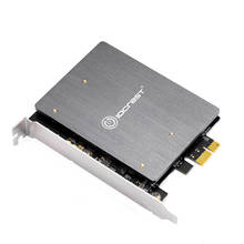 Adaptador M.2 PCIE a M2, adaptador Dual M.2 NGFF SATA SSD B Key PCIe 3,0x1, con disipador térmico, compatible con 2230, 2242, 2260, 2280, M2 SSD 2024 - compra barato