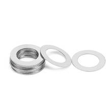 30pcs M17 ultra-thin flat washers gaskets stainless steel washer gasket 21mm-23mm outer diameter 0.1-1mm thickness 2024 - buy cheap