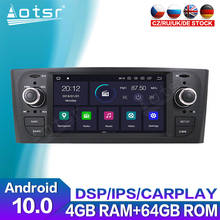 Мультимедийный плеер на Android для Fiat Grande Punto Linea 2006-2012, автомобильное радио, аудио, GPS-навигация, HD сенсорный экран, стерео Carplay 2024 - купить недорого