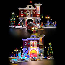 Vonado LED Lighting Set for 10263 Winter Village Fire Station 36014 Model Toy Light Kit, Not Included the Building Block 2024 - buy cheap