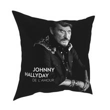 Наволочка с изображением Джонни Хелли, украшение для французской муцизийской подушки, наволочка для диванной подушки для гостиной с двусторонним принтом 2024 - купить недорого