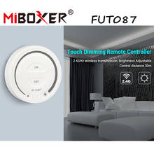 Miboxer-atenuador táctil inalámbrico FUT087, 2,4G, control remoto de brillo ajustable, controlador LED para Mi, controlador de bombillas de atenuación de luz 2024 - compra barato