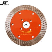 Porous Diamond Corrugated Wet Cutting Saw Blade Circular for Concrete Tile Stone Carbide D114ORD156 2024 - buy cheap