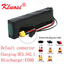 KLUOSI 13S2P 48V 5.8Ah 6Ah 500Watt 54.6V Lithium Battery Pack Built-in 15A BMS for Electric Bike Scooter Skateboard Bicycle Etc 2024 - buy cheap