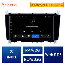 Seicane-radio con GPS para coche, Android 10,0, 2GB, para Mercedes Benz Clase C C55 / CLC clase W203 /CLK clase W209 /CLS clase W219 2004-2011 2024 - compra barato