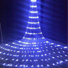 Сказочная гирлянда 3X3M 320 LED Водопад водонепроницаемый метеоритный дождь струнный светильник Рождественская Свадебная занавеска сосулька 2024 - купить недорого