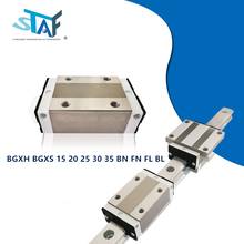 Guía lineal original de Taiwán STAF, carro de bloque BGXH BGXS 15 20 25 30 35 BN FN FL BL MBX9SN, piezas de enrutador CNC 2024 - compra barato