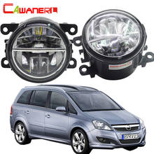 Cawanerl For Opel Zafira B MPV A05 2005-2011 Car Styling LED Fog Light Bulb 4000LM/Set White 6000K Daytime Running Lamp DRL 12V 2024 - buy cheap