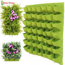 Dropship Hanging Wall Planting Bags Growing Bag Planter Pockets Vertical Garden Vegetable Seedling Living Garden Bag Home Supply 2024 - buy cheap