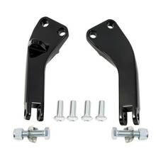 Motorcycle Passenger Foot Peg Mount Brackets For Harley Dyna Wide Glide FXDF FXDL FXDC FXDWG 2006-2017 2024 - buy cheap