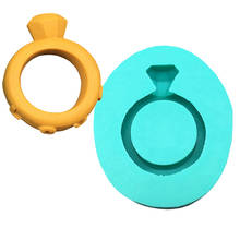 Diamond Ring Silicone Sugarcraft Mold Chocolate Cupcake Baking Fondant Cake Decorating Tools 2024 - buy cheap