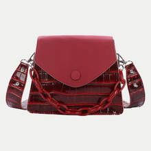 Summer Fashion Flap Shoulder Bags for Women Alligator Pattern Crossbody Messenger Bag PU Leather Female Handbag Purse 2024 - buy cheap