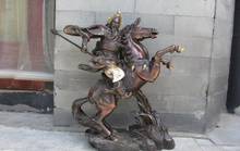 Estatua China de soldado rojo, 45cm, general del ejército, Guan, GONGO, Guan, Yu Warrior 2024 - compra barato