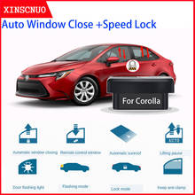 Новый Интеллектуальный электроник XINSCNUO, оконный подъемник для Toyota Corolla 2019 2020, автоматический OBD-замок и закрыватель окна 2024 - купить недорого