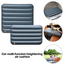 Надувной матрас для автомобиля, портативный надувной матрас для путешествий, кемпинга, воздушная кровать, складная подушка для багажника 2024 - купить недорого