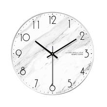 Nordic механизм настенных часов металлические настенные часы домашний декор для гостиной круглые бесшумные неопределенные кухонные часы подарок zже Scienny 2024 - купить недорого
