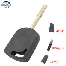 Carcasa de llave de coche Fob con Chip 4D60 de cristal, 4D63, Chip para Ford Mondeo 4D60 2024 - compra barato