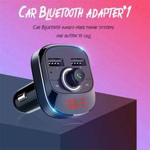 Car MP3 Player Bluetooth FM Transmitter Kit Hands-Free 3.1A Dual USB Car  Charger 2024 - buy cheap