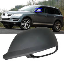 Roavia For Volkswagen Touareg 2008 2009 2010 Side Rear View Mirror Cover Rearview Mirror Lid Housing Mirror Garnish Cap Shell 2024 - buy cheap