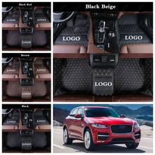 3D Car Foot Floor Mats for Jaguar I-PACE E-PACE F-PACE Waterproof Automobile All Weather Custom Leather Carpet Cover Pads Rugs 2024 - buy cheap