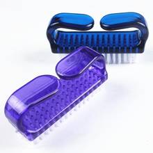 1PC Handle Grip Nail Brush Nail Hand Fingernail Scrubbing Cleaning Brush for Toes Nails Cleaner Pedicure Brushes Purple Hot Sell 2024 - buy cheap