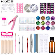 KADS-Kit de manicura de polvo y polvo, conjunto completo de accesorios de manicura con brocha de extensión de uñas, antina de uñas artísticas 2024 - compra barato