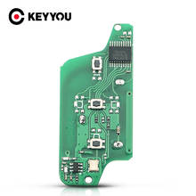 KEYYOU 10x For Peugeot 807 407 308 307 207 CC SW Partner For Citroen C2 C3 C4 PICASSO Car Key Electronic Board CE0523 ASK 3 BNT 2024 - buy cheap