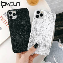 iPWSOO Couples Marble Stone Phone Case For iPhone 11 Pro Max X XS XR XS Max Shockproof Hard PC Cover For iPhone 6 6s 7 8 Plus 2024 - buy cheap