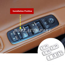 Abs porta do carro braço interruptor da janela capa para maserati quattroporte 2013-2021 acessórios do carro interior decoração do carro 2024 - compre barato